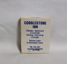 Vintage Matchbook Cobblestone