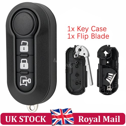 Button flip key fob - button,