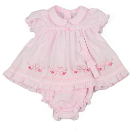 Baby girl summer dress pink - girl, 3