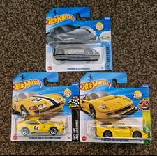 Hot Wheels Ferrari F40 365 GTB4 SF90 Stradale Threesome Joblot Yellow NEW 2025