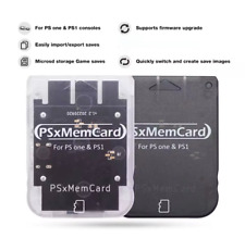 Bitfunx MemCard for PS1 Psone PSX Memory Card Support Card Data Storage