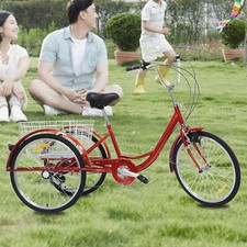 24" 6 Speed Adult Tricycle 3
