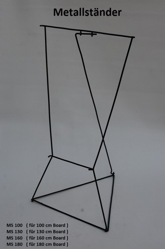 Black metal stand display - stand, to
