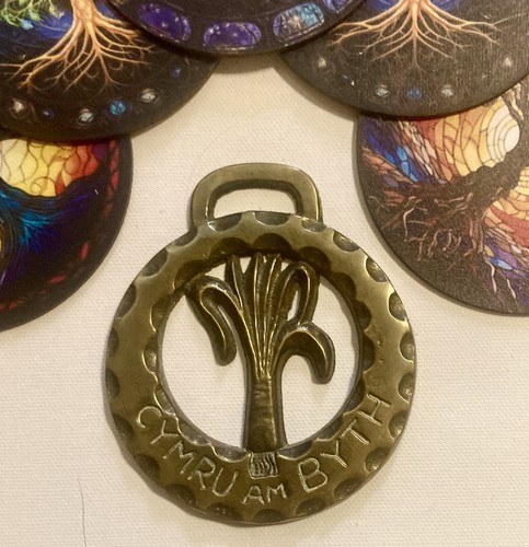 Horse harness brass welsh - harness, leek