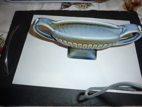 Irish porcelain two handled - two,