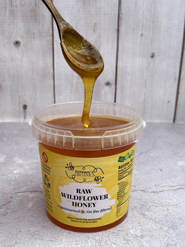 Runny organic raw - runny, wildflower