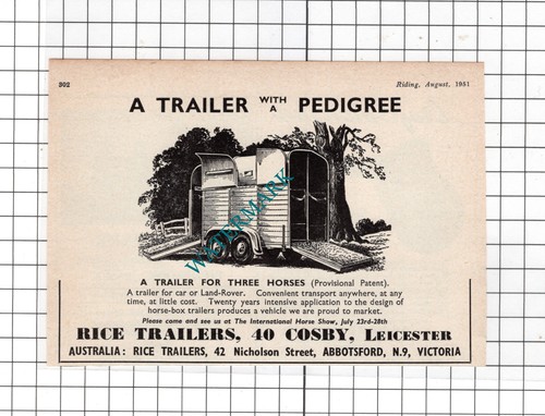Rice trailers leicester - ,