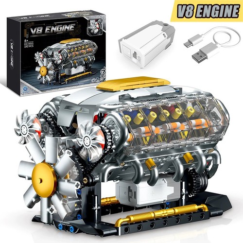 Working engine model - engine,