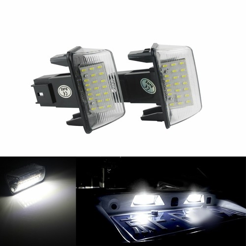 Led licence number plate - plate, light