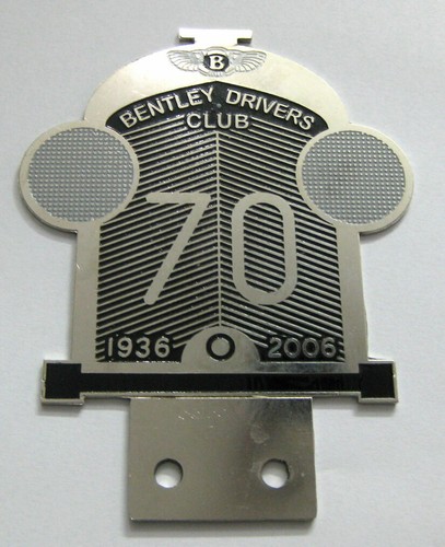 Car badge 1bentley drivers - badge,