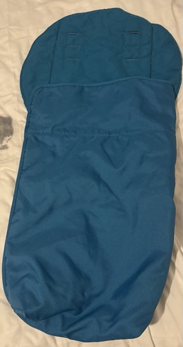 Mamas papas footmuff in teal - papas,