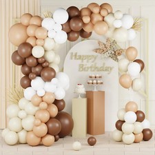 Brown Balloon Arch Kit, 103Pcs