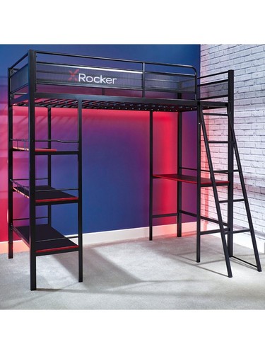 Rocker fortress gaming bunk - x,