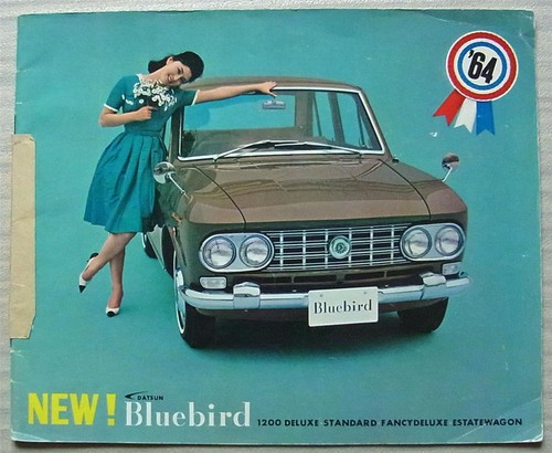 Datsun bluebird car - bluebird, sales