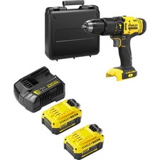 Stanley Fatmax V20 SFMCD711 18v Cordless Combi Drill 2 x 4ah Li-ion
