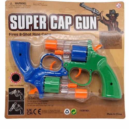 Super cap gun toy - shot, ring