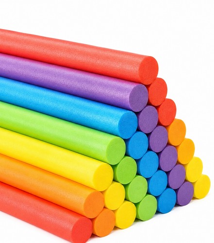 Solid pool noodle foam - solid,