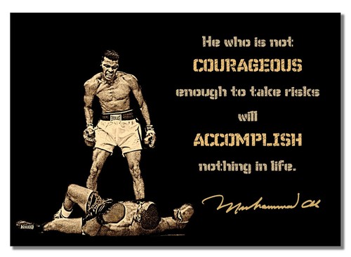 Muhammad ali golden - golden, quote