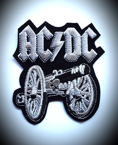 Cannon rock band iron - ac/dc,