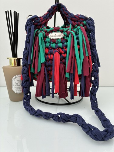 Handmade crochet bags - crochet, for