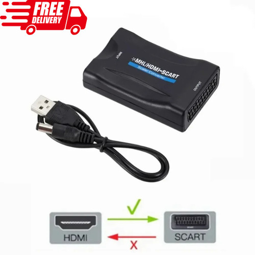 Scart hdmi converter - to,
