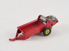 Dinky Toys GB No. 321 Massey Harris Manure Spreader Trailer 1/43 Never Played