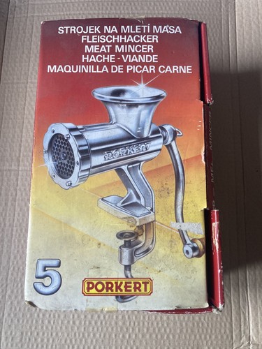 Vintage porkert meat - porkert, no.5