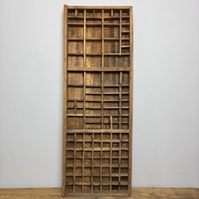 Vintage Wooden Printers Tray -