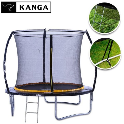 8ft trampoline kanga premium - kanga,