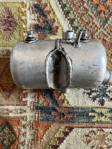 Round alloy oil tank webco - oil,