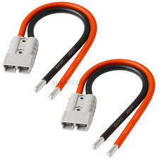 2pcs 8AWG Battery Cable for