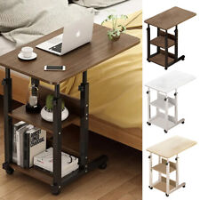 Adjustable Home Study Table Notebook Computer Folding Laptop PC Trolley Desk UK