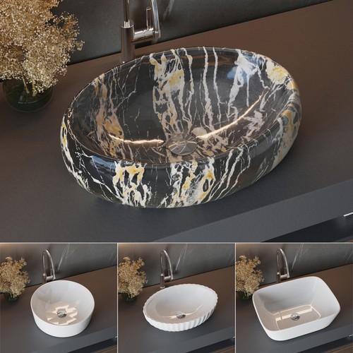 Rectangular vessel sink - rectangular,