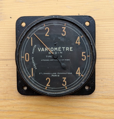 Ww2 french aircraft variometer - ww2,