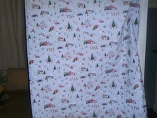 cath kidston snow day quilted throw 230 x 230 cm duck egg blue