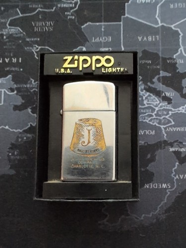 Genuine slimline zippo lighter - slimline,