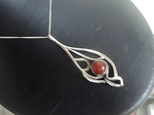 Ola gorie silver pendant - ola,