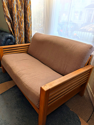 Futon company solid oak - futon, 2