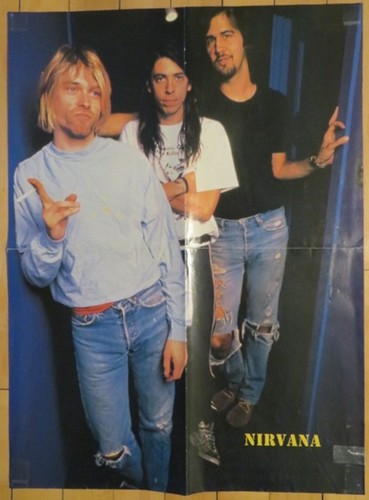 Nirvana pearl jam poster - nirvana/pearl,