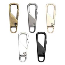 Universal Metal Zipper Pull Fixer Slider Puller Zip Head Repair Replacement