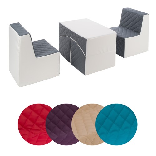 Foam furniture set 2xchair - set:,