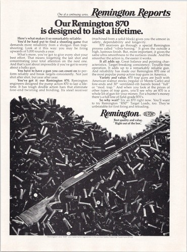 Remington 870 shotgun vintage - 870,