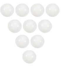 Masonic Ballot Balls (x10pcs) - White - New
