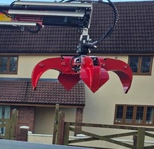 Crane Hiab Rotator Grab