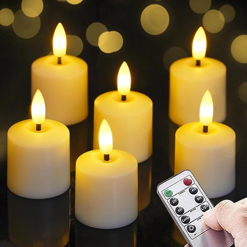 Small flickering tea light - flickering,