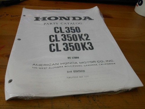 Honda dealer photocopy parts - dealer,
