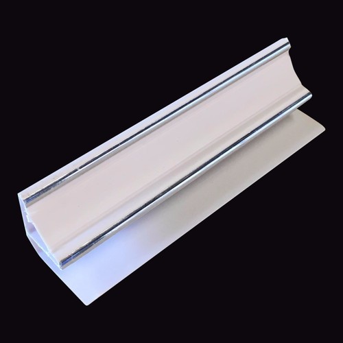 Silver white 5mm coving - silver,