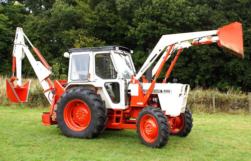 Vintage david brown 996 - brown, digger