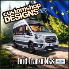 Ford Transit Mk8 (2013 - Onward) Double Seat Swivel Base (LHD Europe Model)