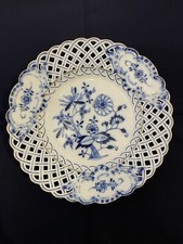 Meissen Blue and White Onion Pattern Plate
